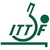 ITTF-Logo (auch) für Tischtennisplatten